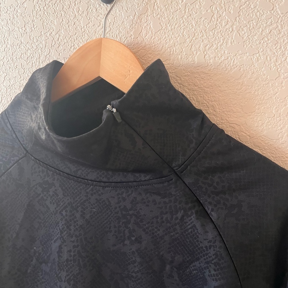 Nike Pro Women’s Dri-FIT HyperWarm Mock-neck Long Sleeve Top - Picture 3 of 9